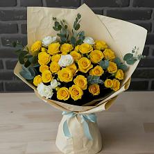Букет цветов из:  Розы в Борки