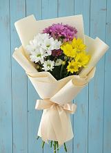 Букет цветов из:  Хризантемы #REPLACE_PRED# Борки