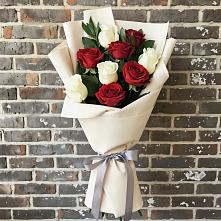 Букет цветов из:  Розы в Борки