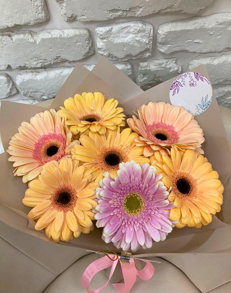 Букет цветов из: Герберы в Борки
