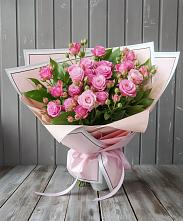 Букет Розовый кустик #REPLACE_PRED# Борки