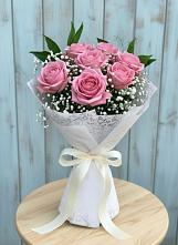 Букет цветов из:  Розы в Борки