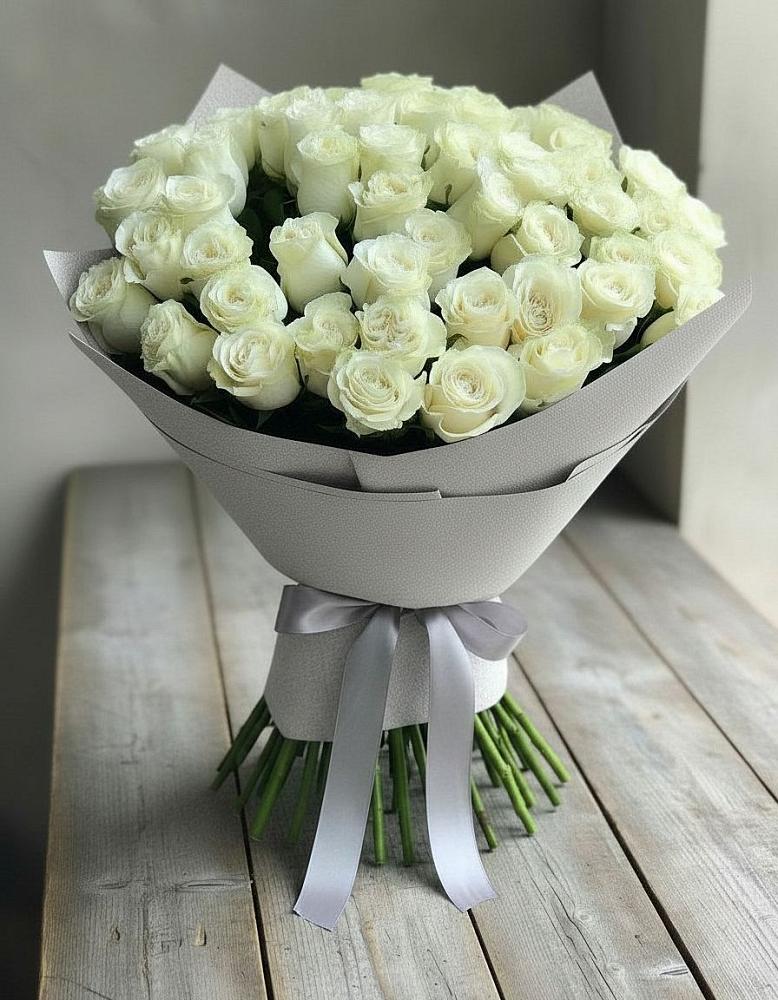 Букет 35 Белых роз в Борки