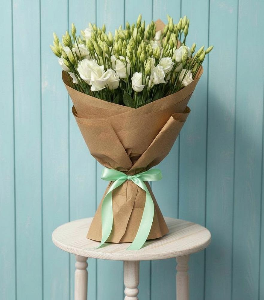 Букет цветов из: Лизиантусы в Борки