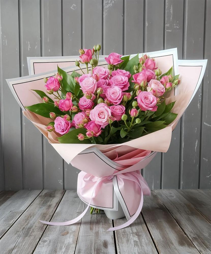 Букет Розовый кустик в Борки