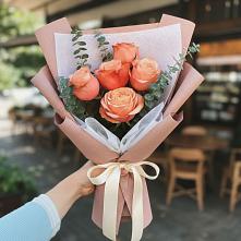 Букет цветов из:  Розы в Борки