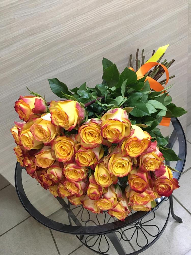 Букет Желтые розы в Борки