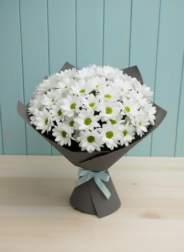 Букет цветов из: Хризантемы в Борки