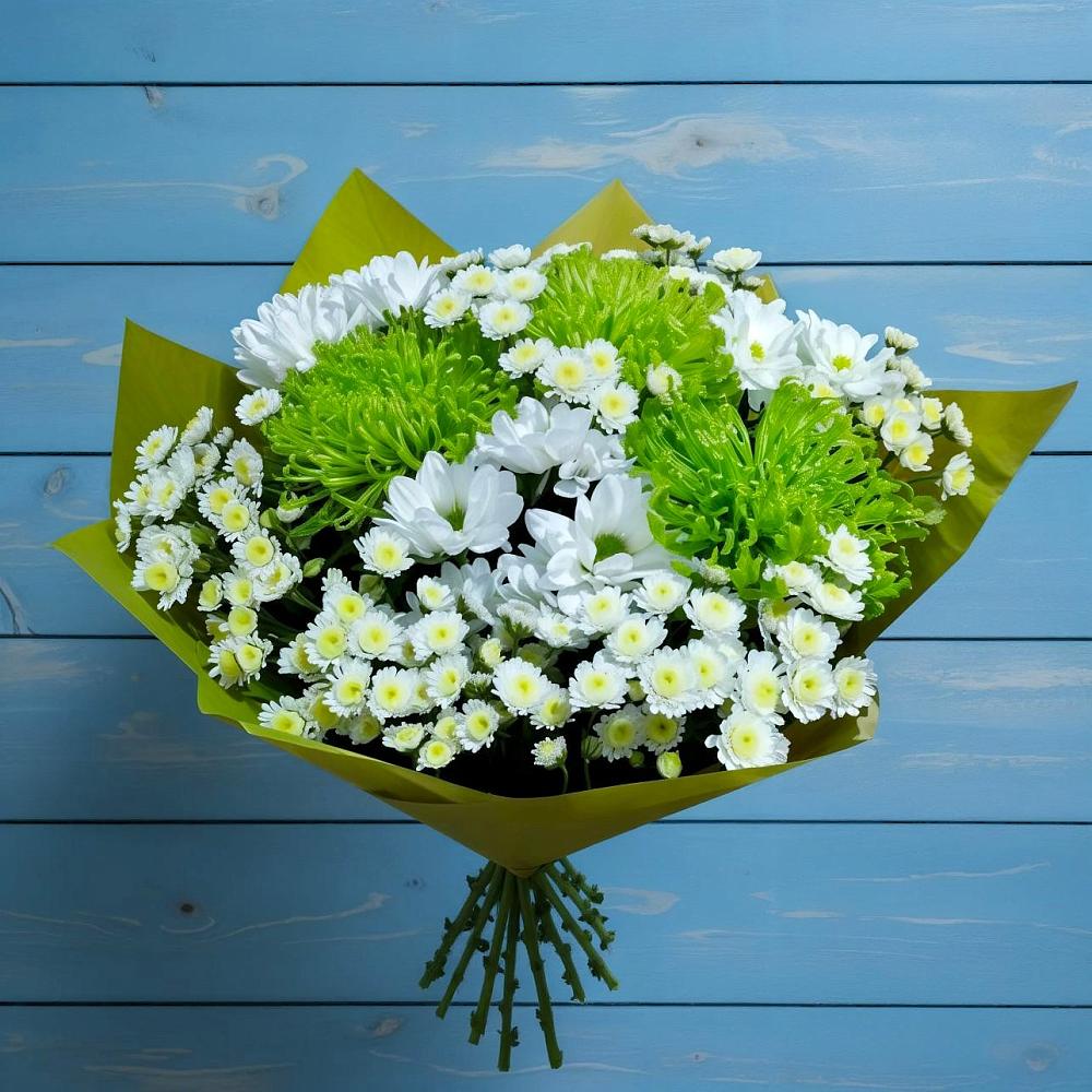 Букет цветов из: Хризантемы в Борки