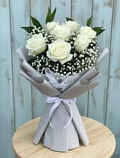 Букет цветов из:  Розы в Борки
