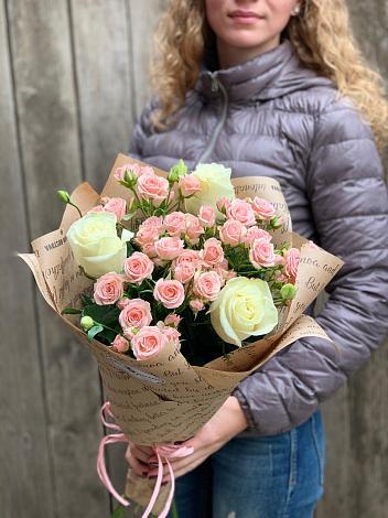 Букет цветов из: Розы в Борки
