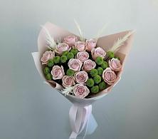 Букет цветов из:  Розы и Хризантемы #REPLACE_PRED# Борки