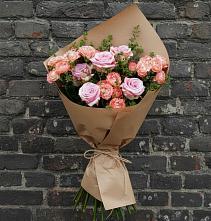 Букет цветов из:  Розы в Борки