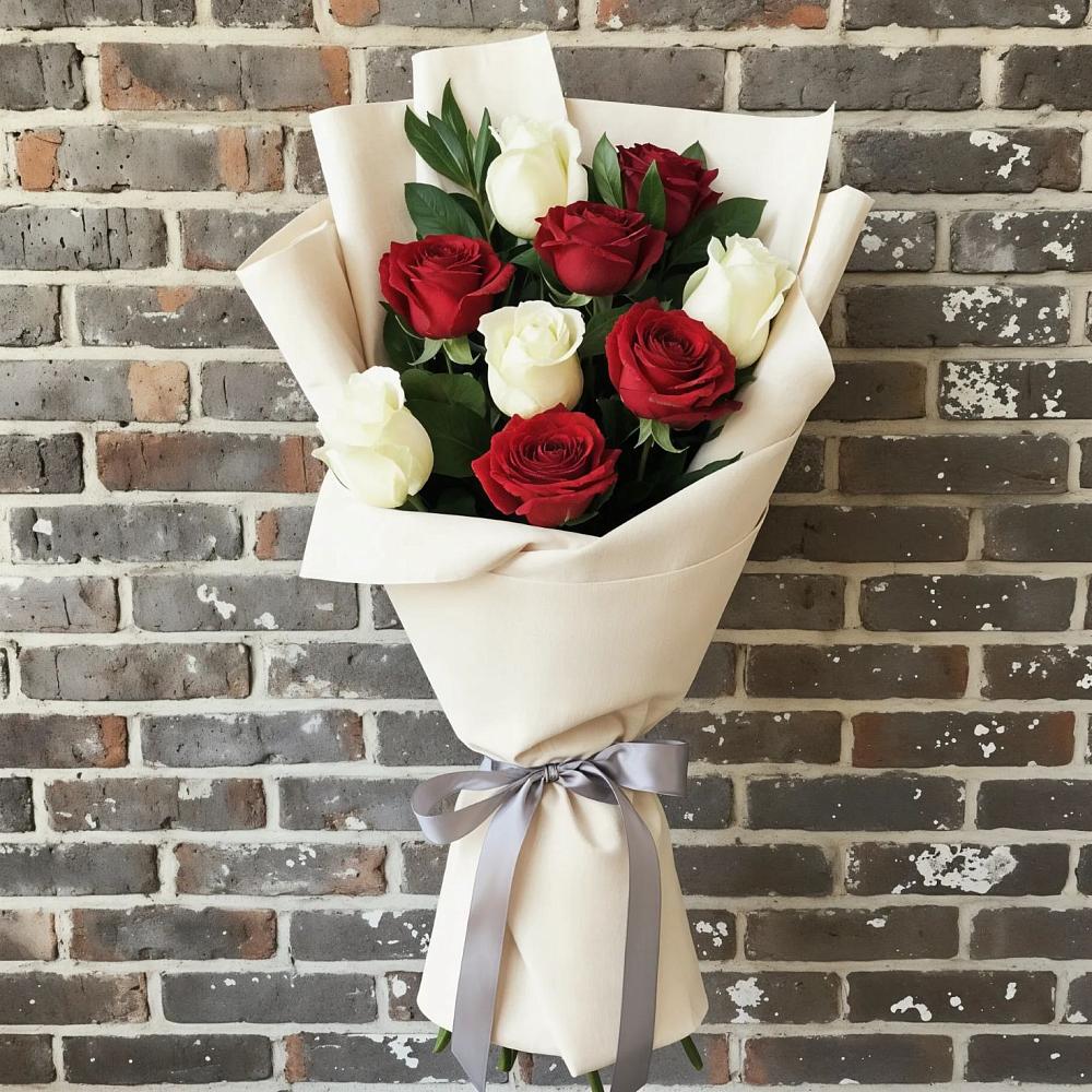 Букет цветов из: Розы в Борки