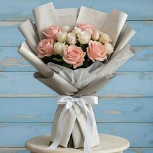 Букет цветов из:  Розы #REPLACE_PRED# Борки