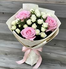 Букет цветов из:  Розы в Борки
