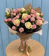 Букет цветов из:  Розы в Борки
