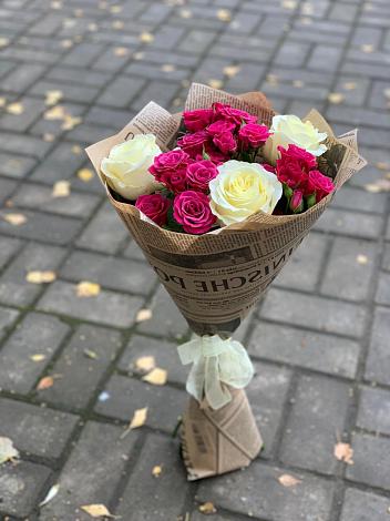Букет цветов из: Розы в Борки