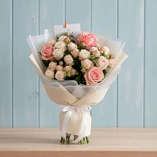 Букет цветов из:  Розы в Борки