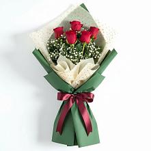 Букет цветов из:  Розы в Борки