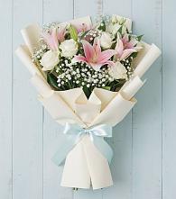 Букет цветов из:  Лилии в Борки