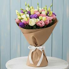 Букет цветов из:  Лизиантусы в Борки