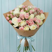 Букет цветов из:  Розы в Борки