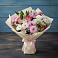 Букет цветов из: Хризантемы, Альстромерии и Розы в Борки